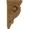 Ekena Millwork 2 1/4"W x 2 1/4"D x 4 1/4"H Extra Small Acanthus Wood Corbel, Maple CORW02X02X04ACMA - alternate 3
